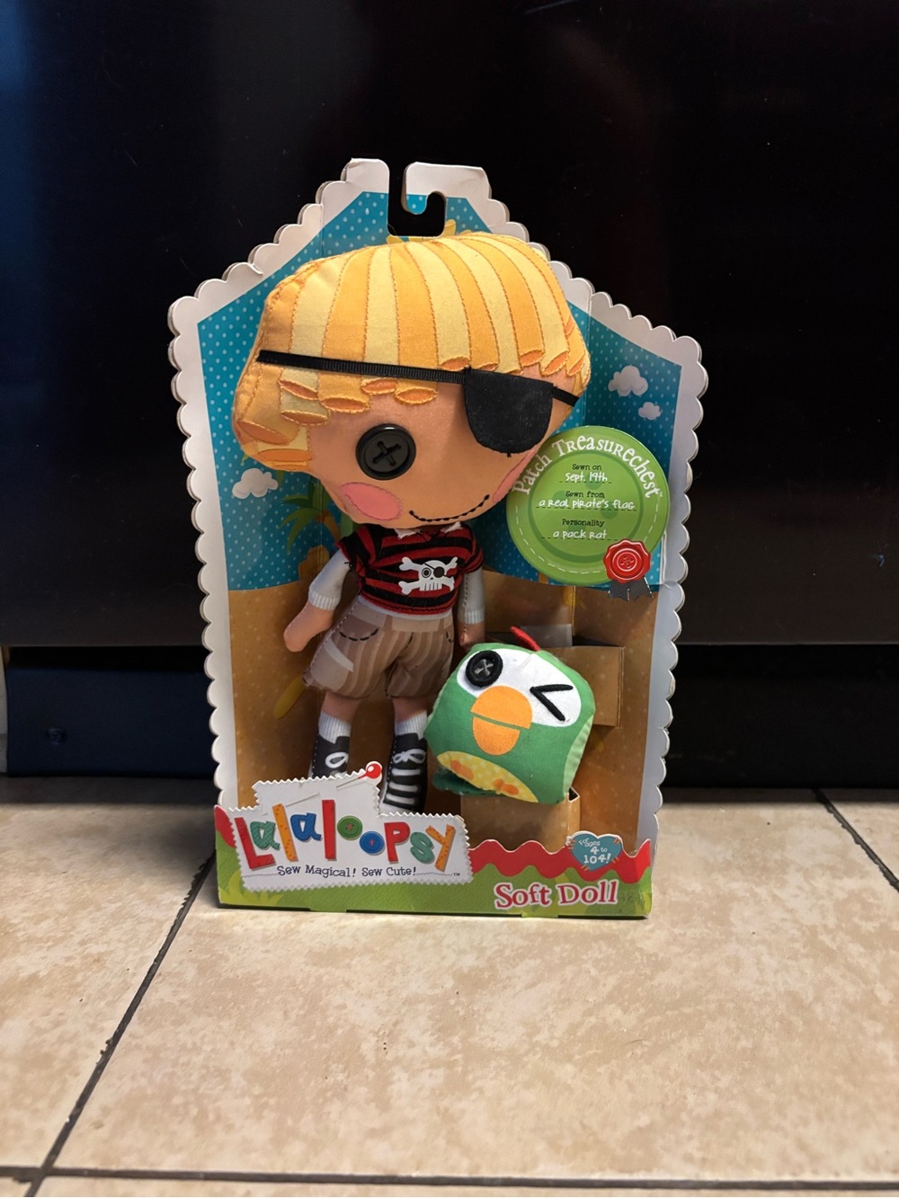 Lalaloopsy Pirate Soft Doll - Yellow Hair